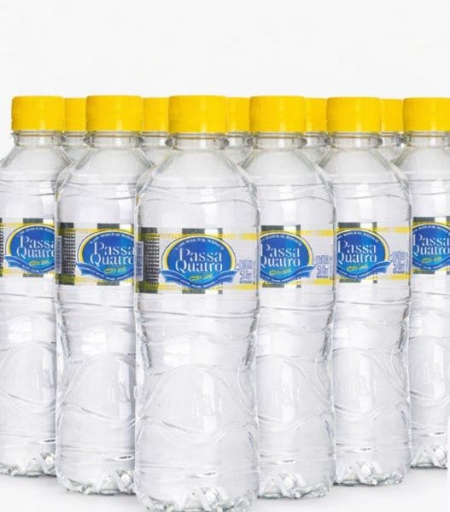 Fardo de Agua Passa Quatro Com Gas 500 ML C/12 Un
