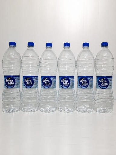 Fardo Agua Serra Alta Sem Gas  de 1,5 L C/ 6 Un