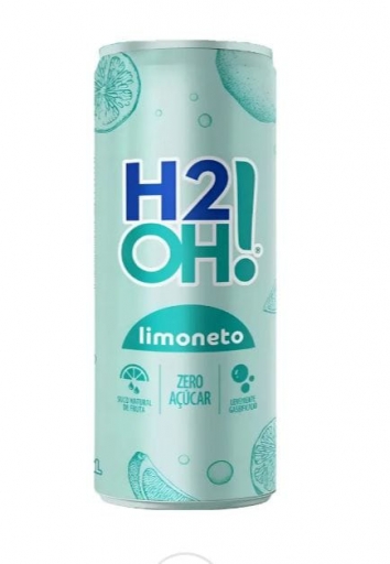 H2O Limoneto Lata 350 ML