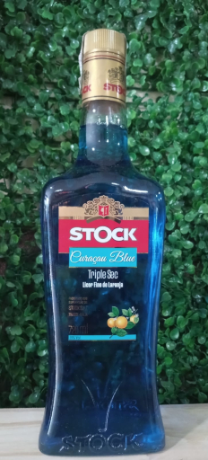 Licor Stock Curaçau Blue 720 ML