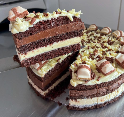 Bolo Fatia de Kinder Bueno