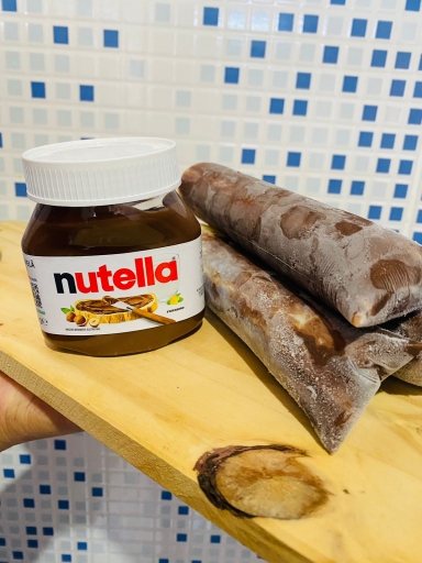Sacolé de Ninho Com Nutella