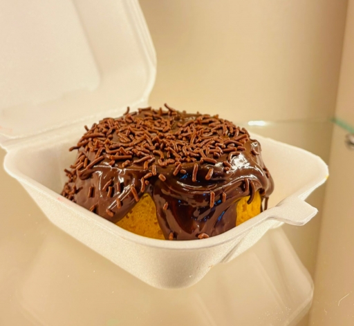 Vulcãozinho de Cenoura Com Chocolate