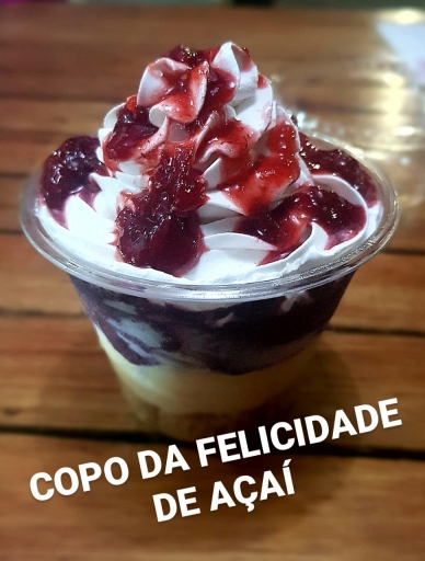 Copo Da Felicidade de Açai