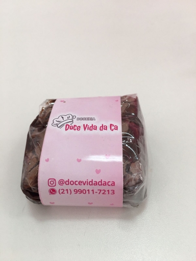 Sanduba de Brownie Rechado de Doce de Leiite