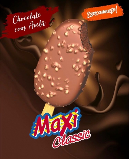 Picolé Chocolate Com Amêndoas