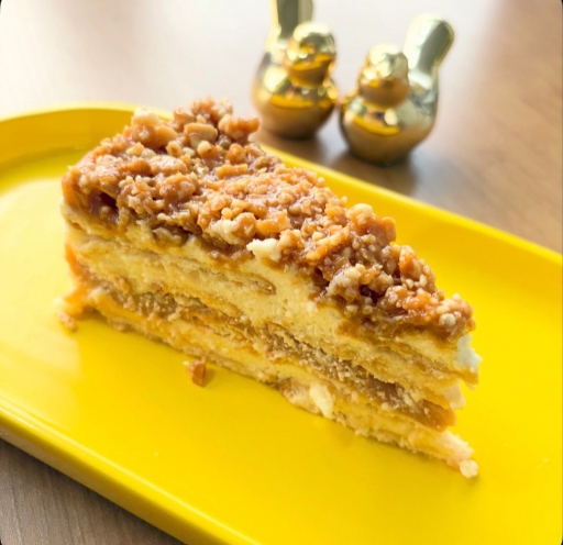 Torta Crocante - Fatia 150 Gramas