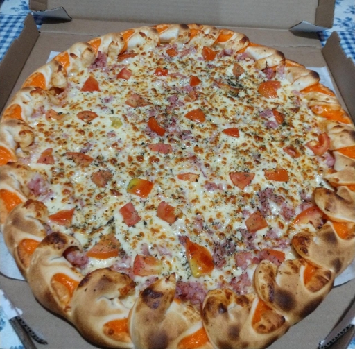 Pizza de Bacon (35Cm) Por R$47,00
