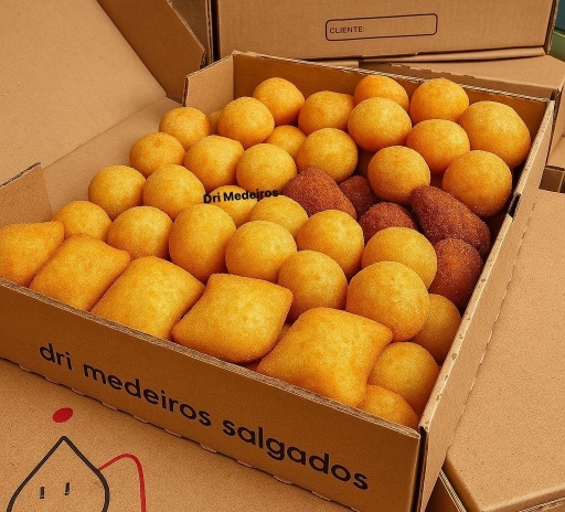 70 Salgadinhos Mistos Por R$22,99