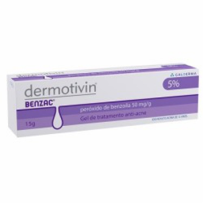 Dermotivin Benzac 5% Gel 15G