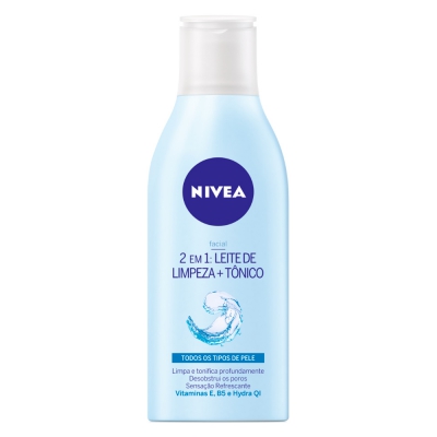 Leite de Limpeza Nivea + Tônico Facial 2 Em 1 200ML
