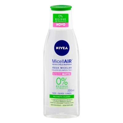 Água Micelar Nivea 7 Em 1 Efeito Matte 200ML
