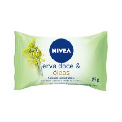 Sabonete Nivea Erva Doce e Óleos 125G