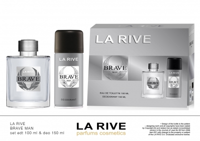 Perfume La Rive M Brave 100ML+Desodorante