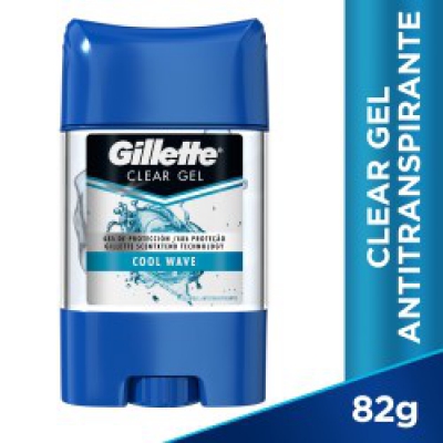 Desodorante Gillette M Cleargel Azul Cool Wave 85G