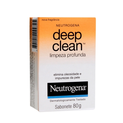 Sabonete Neutrogena Deep Clean Limpeza Profunda 80G