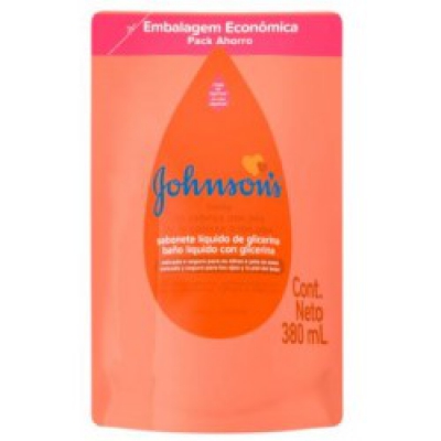 Sabonete Líquido Johnsons Baby Cabeça Aos Pés Refil 380ML