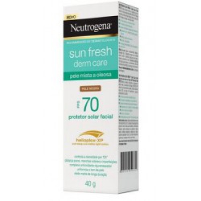 Protetor Solar Neutrogena F Sun Dcare Fps70 Mista Negra 40G