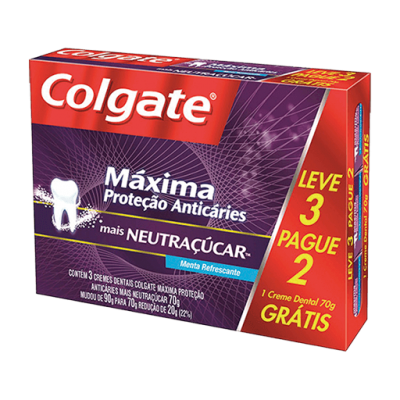 Creme Dental Colgate Mpa Neutraçúcar Lv3 Pg2