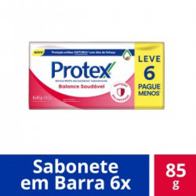 Sabonete Protex Balance Leve 6Un Pague Menos 85G