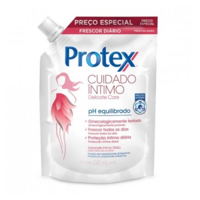 Sabonete Íntimo Protex Delicate Care Refil 140ML