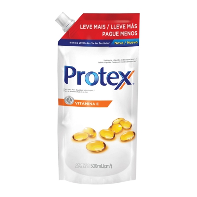 Sabonete Líquido Protex Vitamina e Refil 500ML