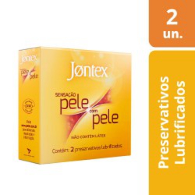 Preservativo Jontex Sensação Pele Com Pele 2Un