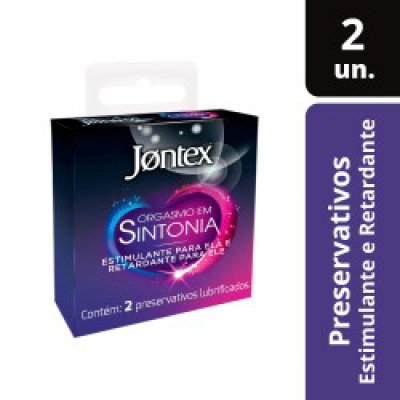Preservativo Jontex Orgasmo Em Sintonia 2Un