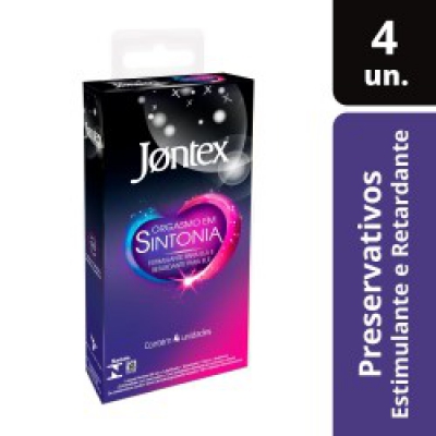 Preservativo Jontex Orgasmo Em Sintonia 4Un