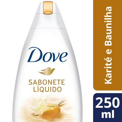 Sabonete Líquido Dove Óleo de Karité e Baunilha 250ML