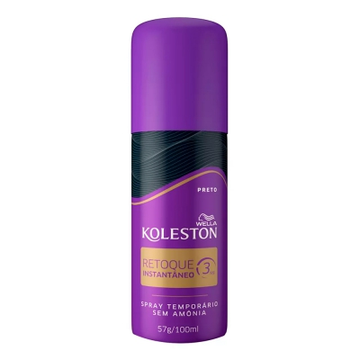 Retoque de Koleston Spray Preto 100ML
