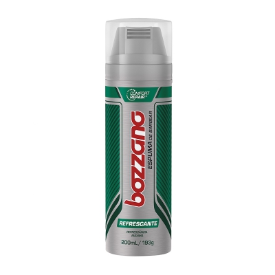 Espuma de Barbear Bozzano Refrescância Máxima 193G