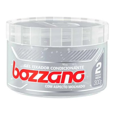 Gel Fixador Bozzano Incolor Brilho Molhado 300G