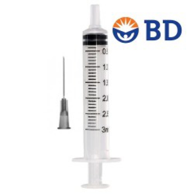 Seringa Bd 3ML Ag 25X7 (F)