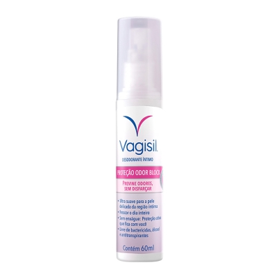 Desodorante Íntimo Vagisil F Bloqueador de Odor Spray 60ML