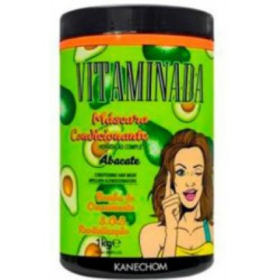 Creme de Tratamento Kanechom Vitaminada Abacate 1KG
