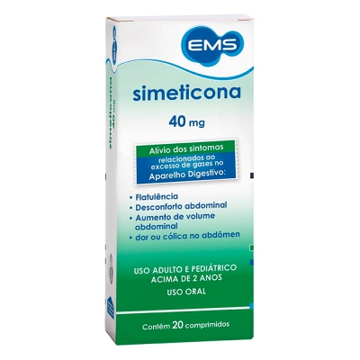 Simeticona 40Mg 20Cpr Gen.ems