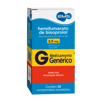 Bisoprolol 2,5Mg 30Cpr Gen.ems