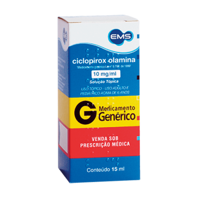 Ciclopirox Olamina Sol Top 15ML Gen.ems