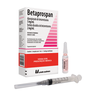 Betaprospan 5Mg + 2Mg Inj 1Ampola 1ML