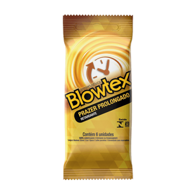 Preservativo Blowtex Prazer Prolongado 6Un