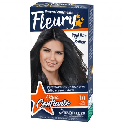 Tintura Fleury 1.0 Preto Natural