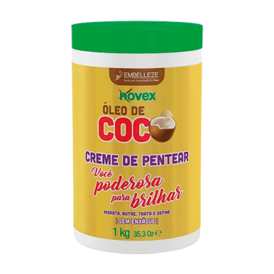 Creme de Pentear Novex Óleo de Coco 1KG
