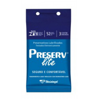 Preservativo Preserv Lite 3Un