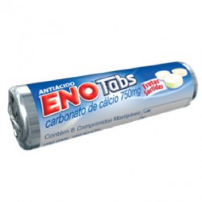 Sal de Fruta Eno Tabs 8Cpr Mastigáveis (F)