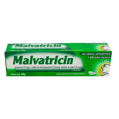 Malvatricin Gel Dental 50Gr