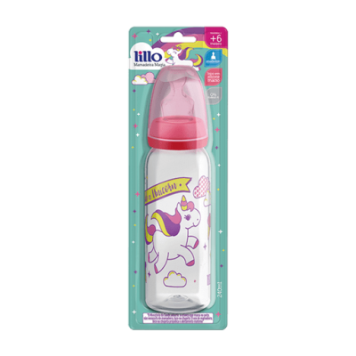 Mamadeira Lillo Mágia Lilás 240ML Ref625531