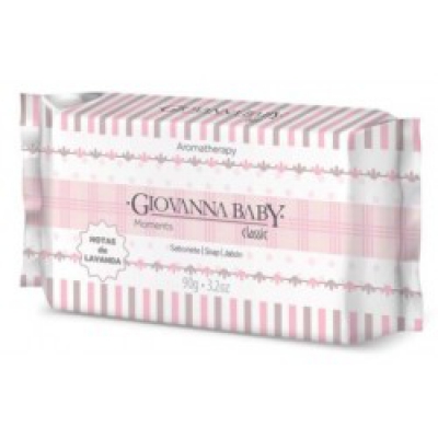 Sabonete Giovanna Baby Classic Rosa 90G