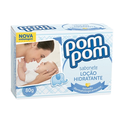 Sabonete Pompom Loção Hidratante 70G