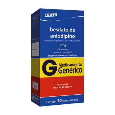 Fp.anlodipino 5Mg 30Cpr Gen.teuto